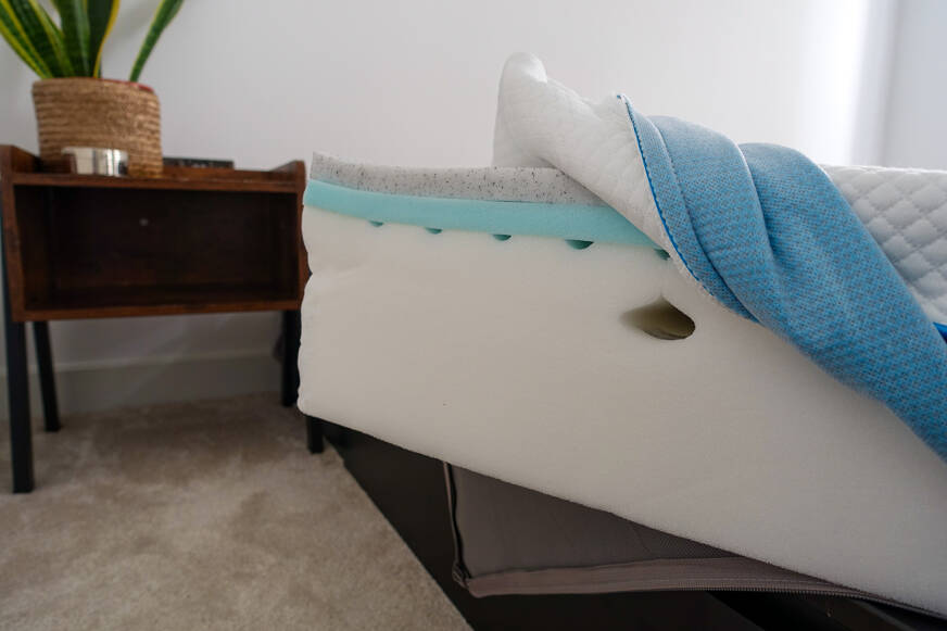Simba Hybrid Essential 1500 Pocket Mattress Foam Layers